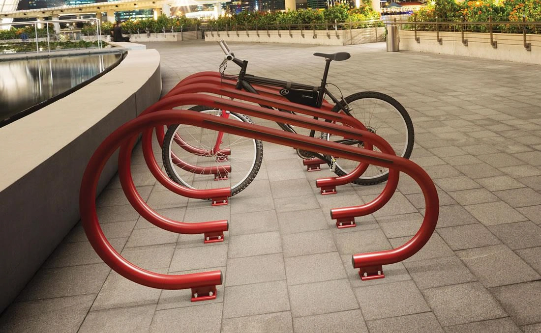 Aparcabicis de alta resistencia: materiales y diseño