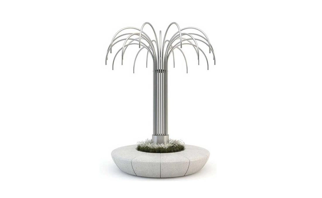 Banco jardinera iluminada Olimpo
