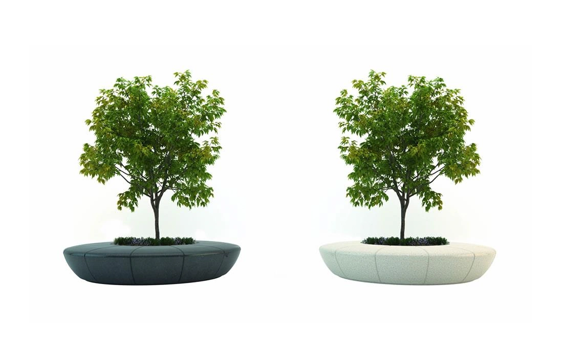 Banco jardinera antivandálica Olimpo