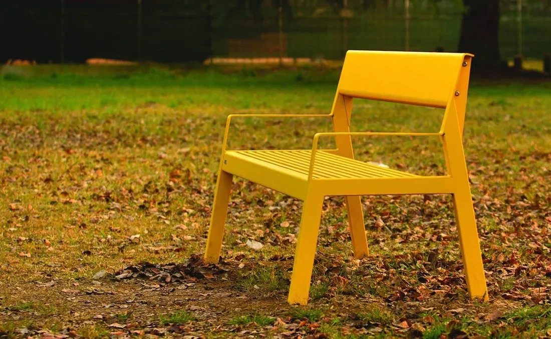 Banco mobiliario urbano Silla Casteo