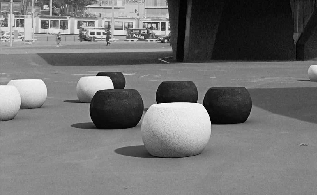 Banco mobiliario urbano Apollo