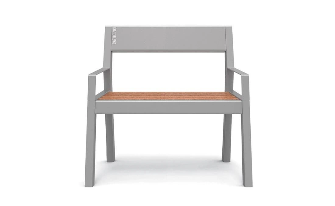 Banco urbano individual Silla Casteo