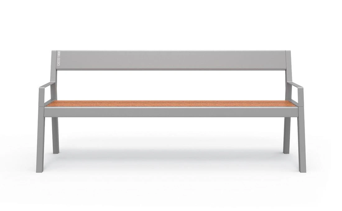 Banco urbano respaldo Silla Casteo