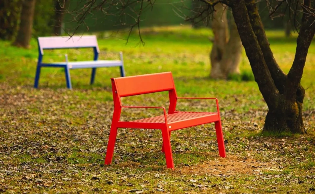 Bancos urbanos Silla Casteo