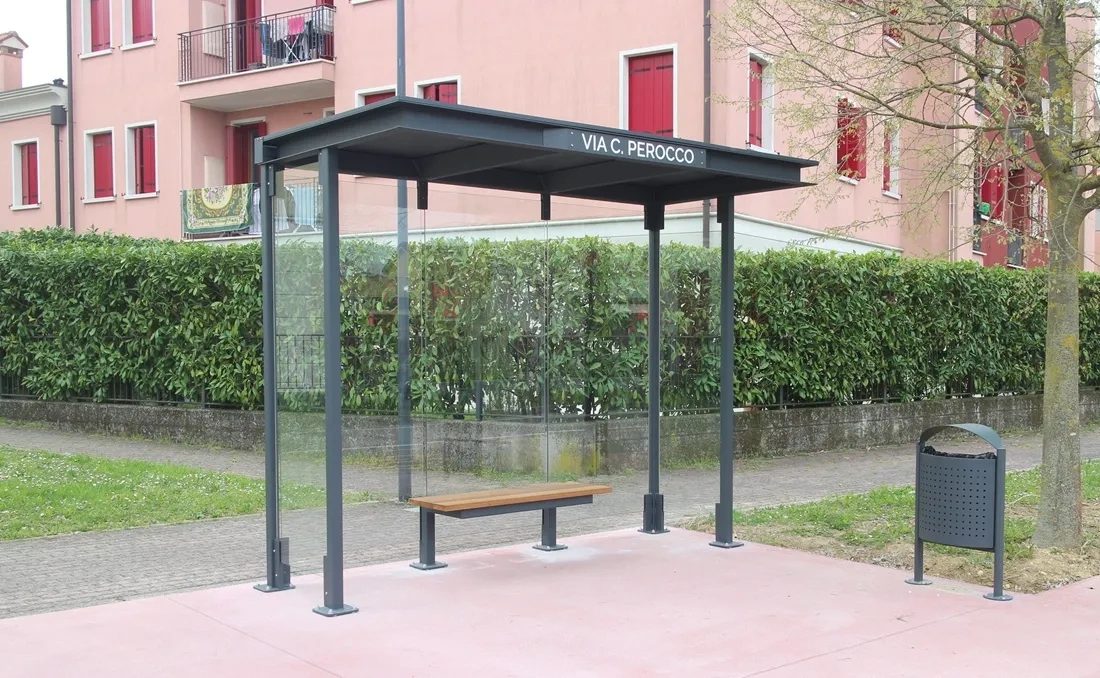 Marquesina de autobús de diseño minimalista Horec