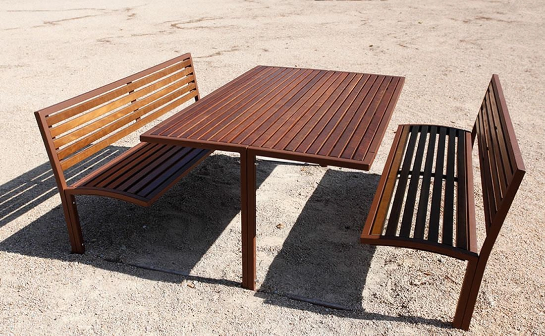 Mesa urbana antivandálica Camilla