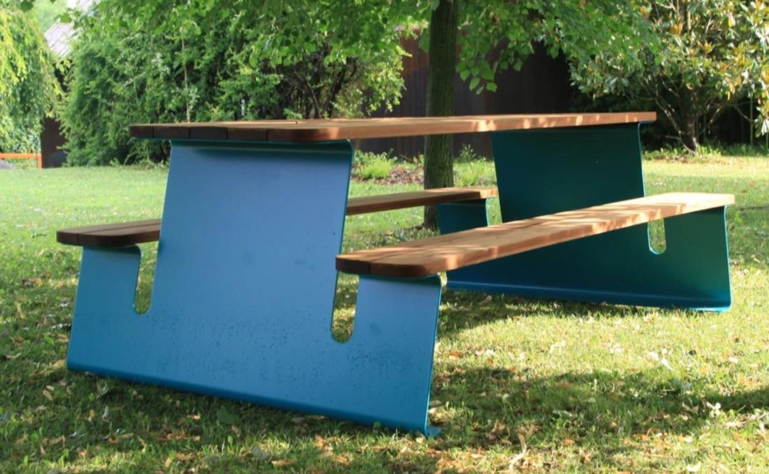 Mesa urbana antivandálica Wave