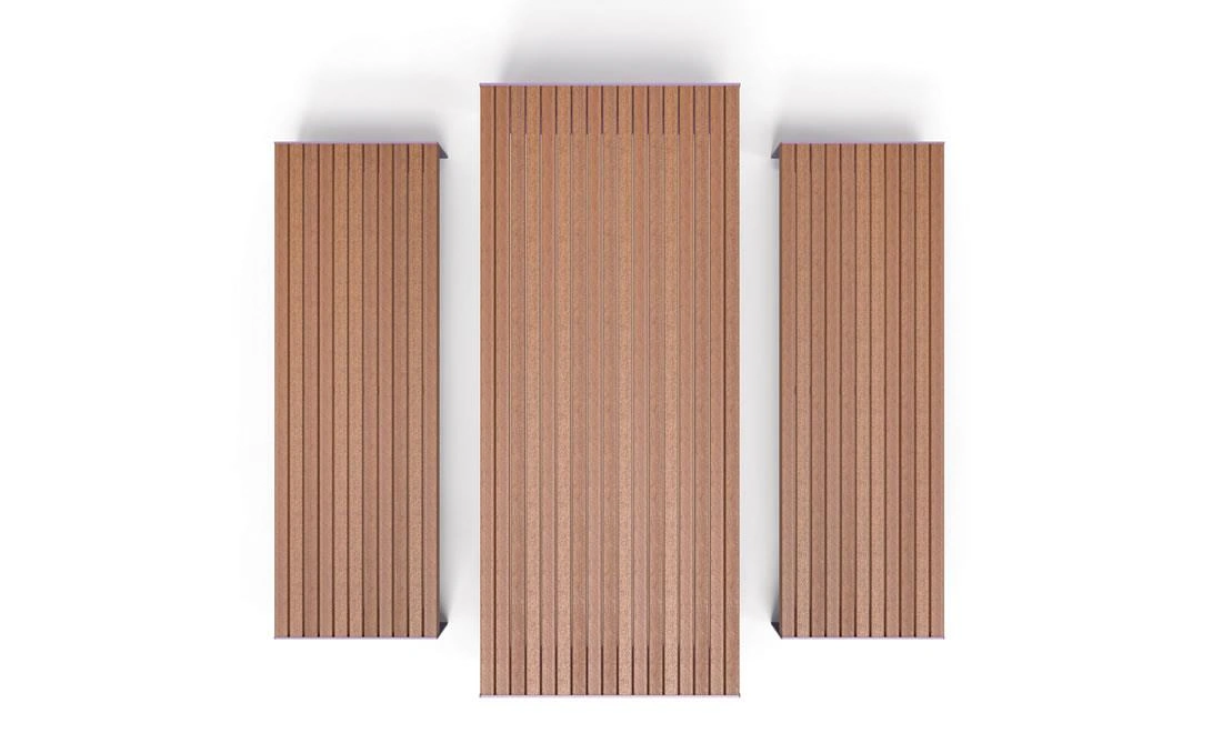 Mesa urbana madera Lena