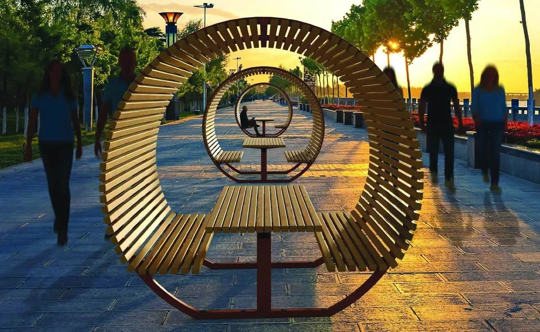 Mesa urbana moderna Cison Contea