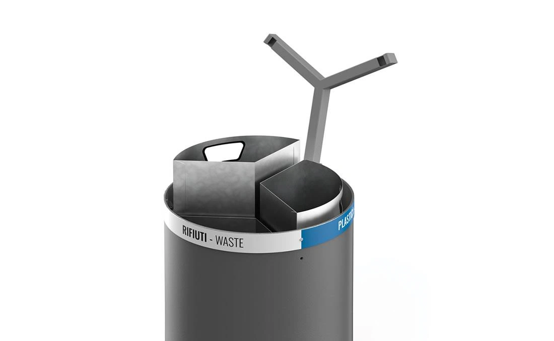 Papelera urbana de diseño Carroarmato