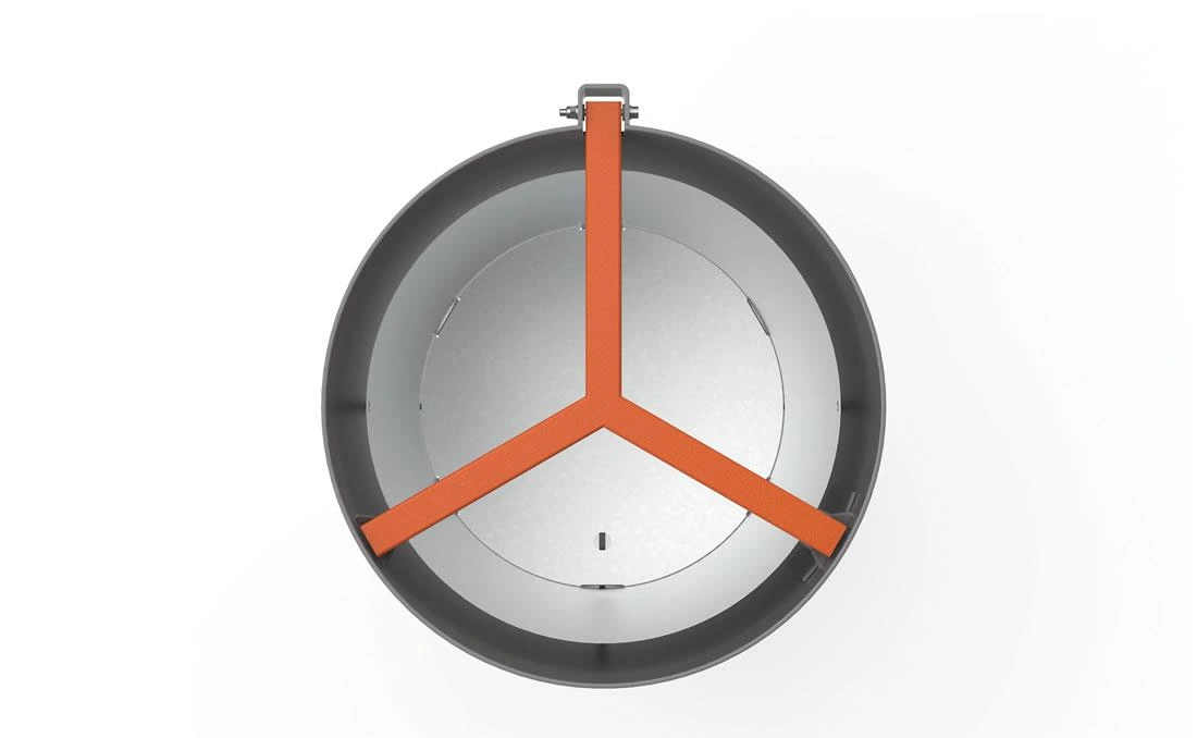 Papelera urbana con separaciones Carroarmato