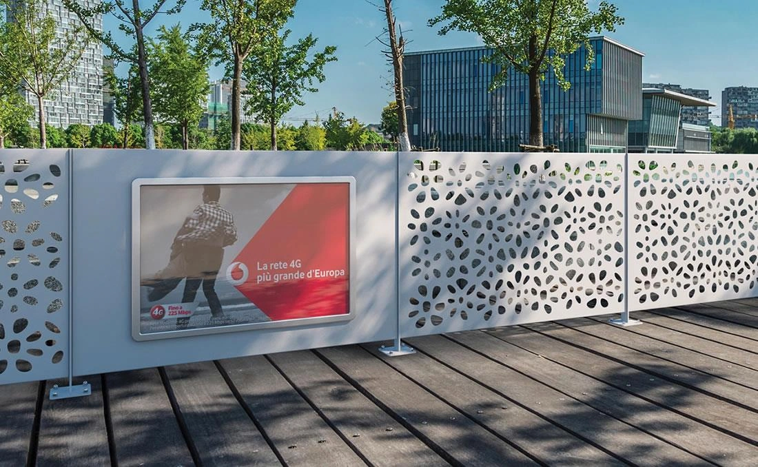 Valla urbana resistente Decoro